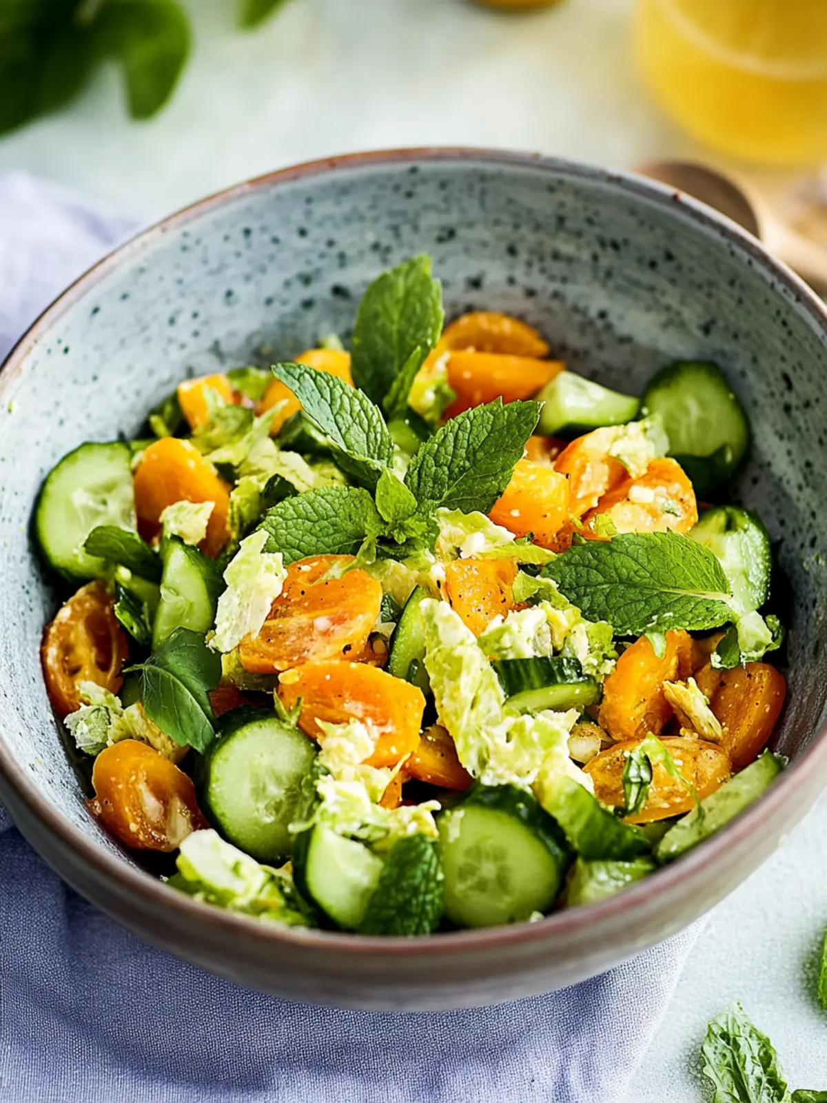 Knuspriger Reissalat