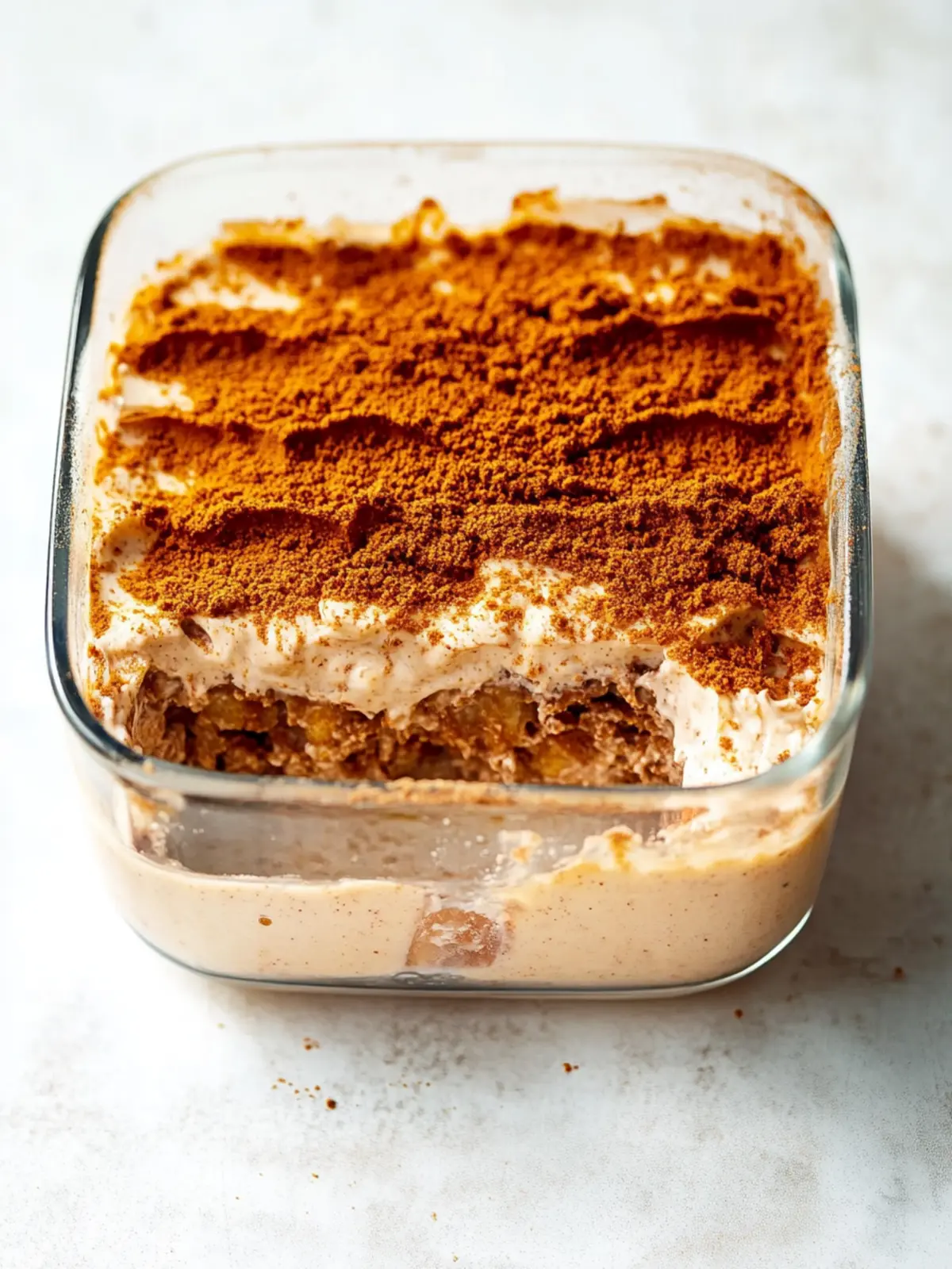 Einfache Biscoff Speculoos Tiramisu