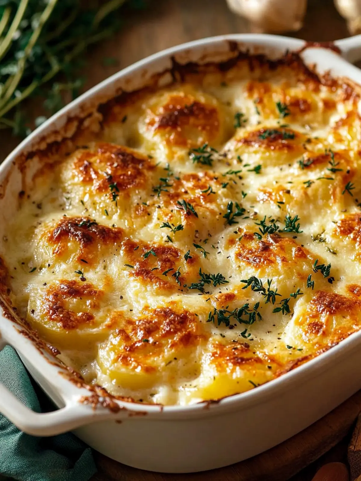 Cremiges Kartoffelgratin vom Feinsten