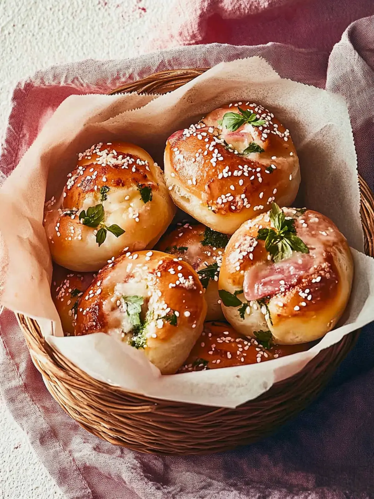 Herzhafte Hefeknoten mit Fenchelbutter