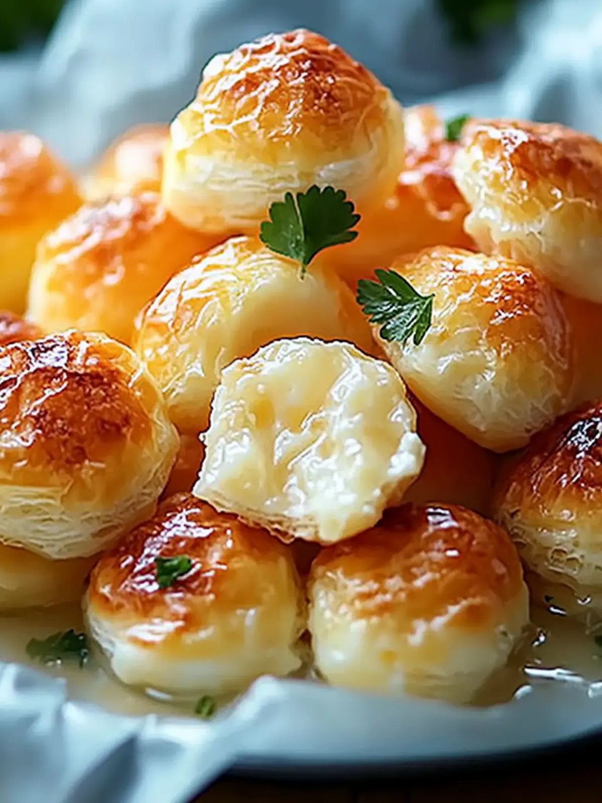 Käse Puff Snacks