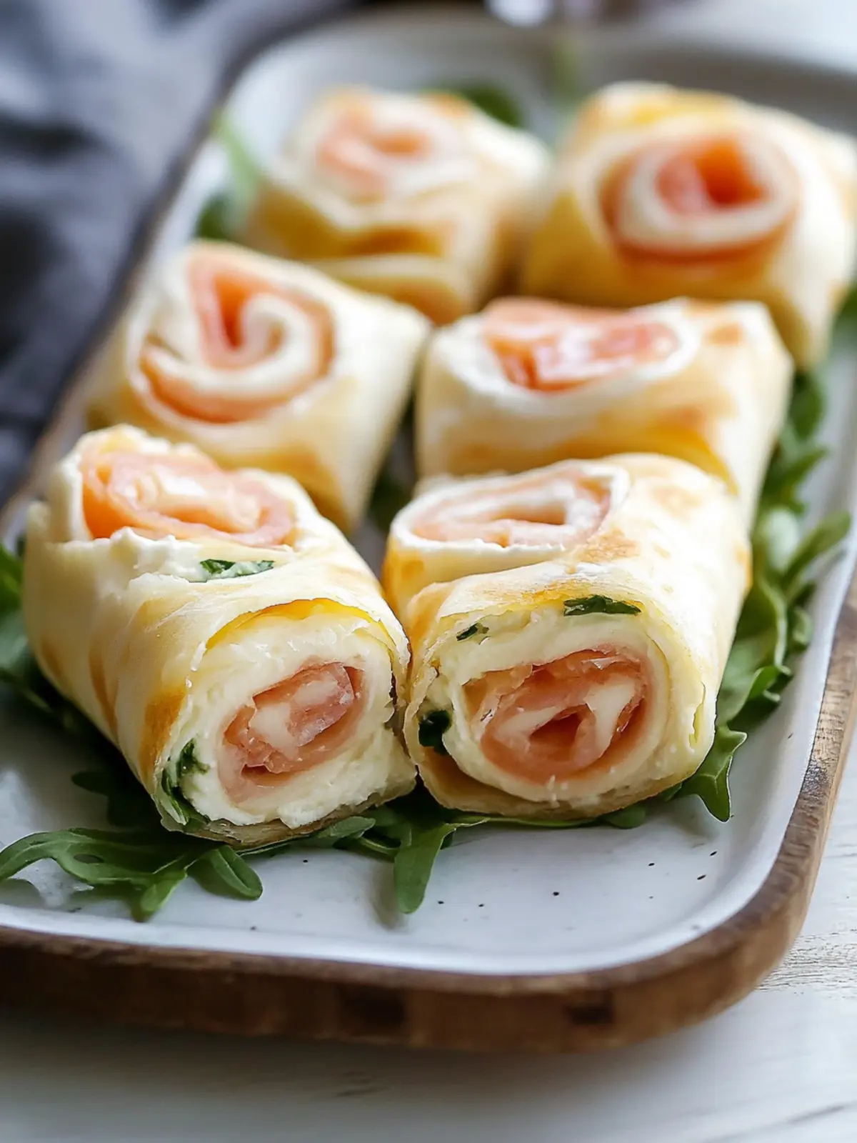 Frischkäse Roll-Ups