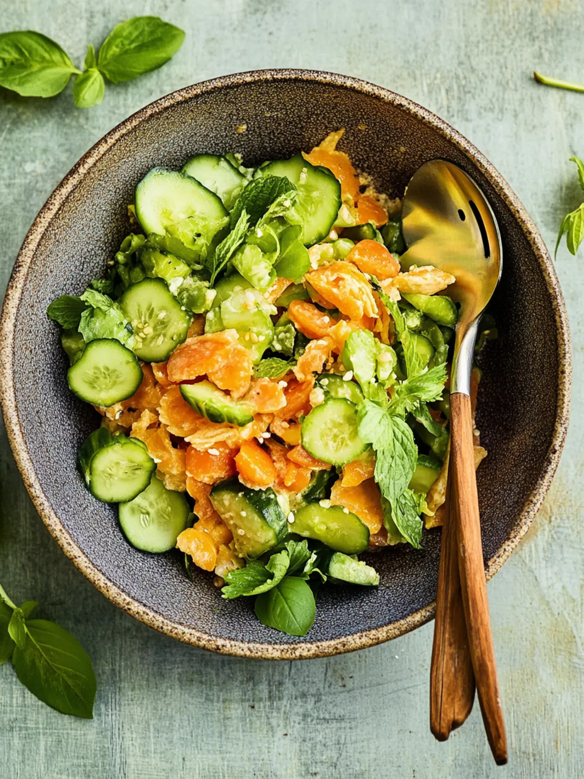 Knuspriger Reissalat