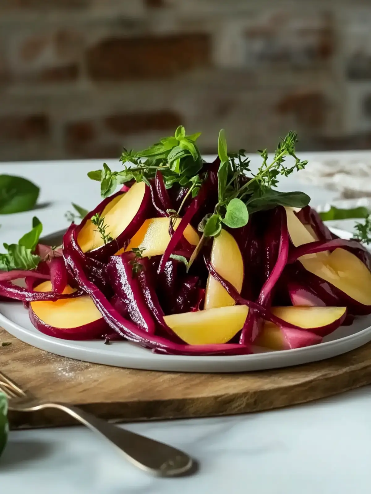Beetroot Apple Salad: A refreshing delight with crunch