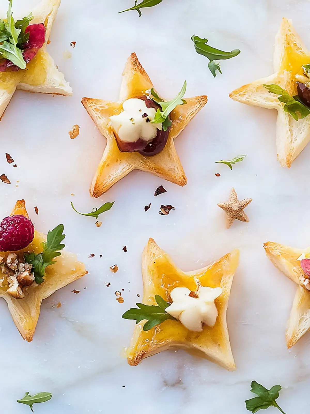 Flammkuchen Crostini Variation