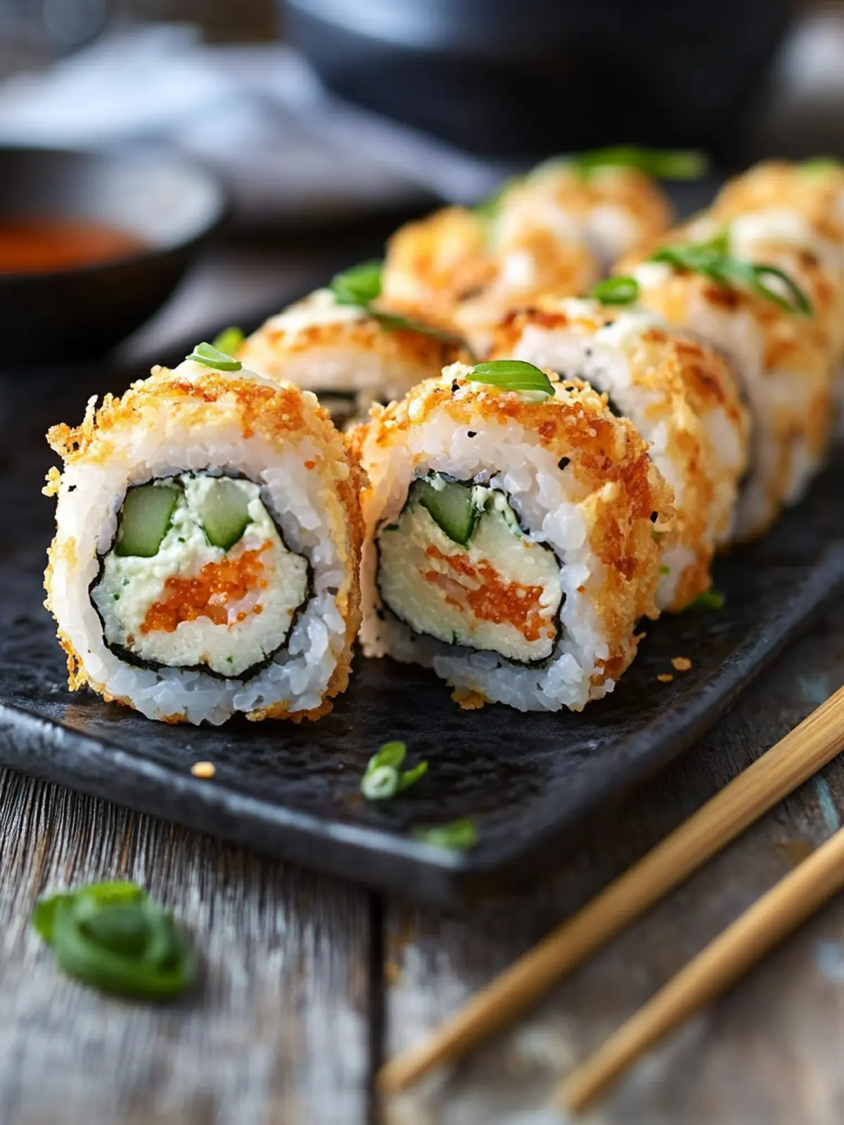 Tempura-Sushi | Rezept für die frittierten Rollen