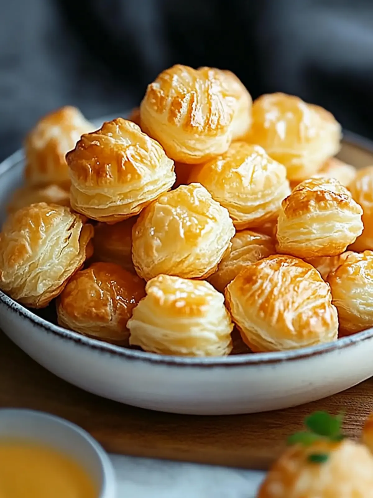 Käse Puff Snacks