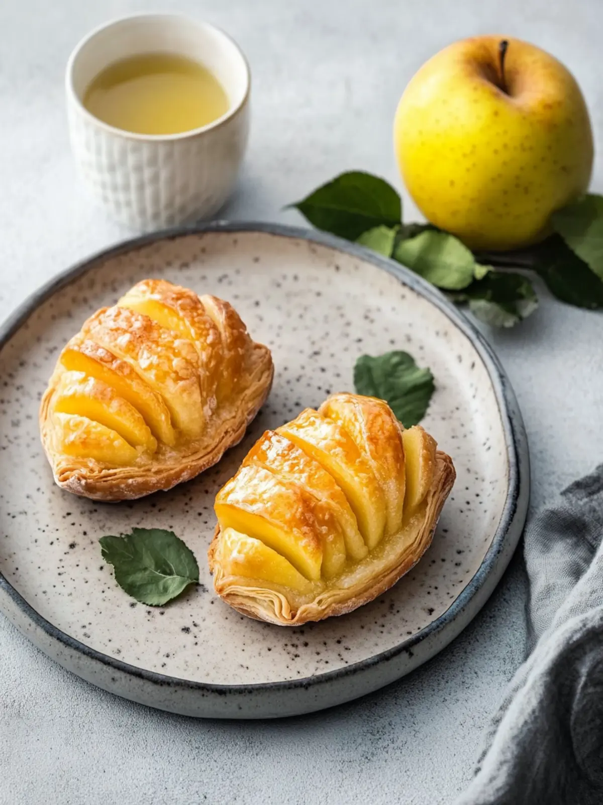 Französische Apfeltaschen aus Blätterteig: Rezept zum Verlieben