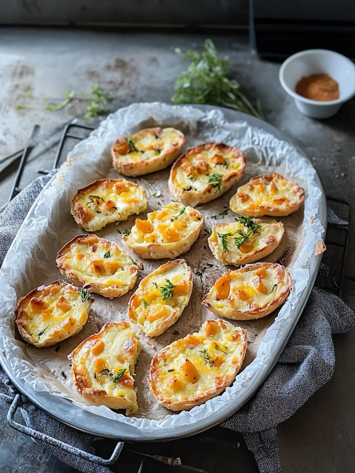 Glutenfreie Kartoffelhäute