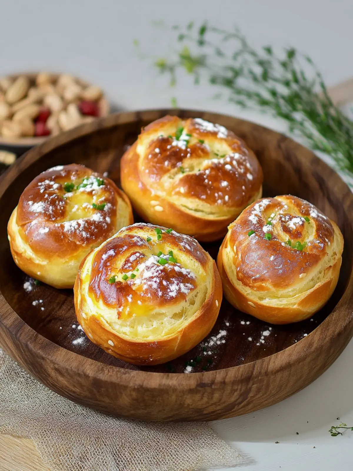 Gefüllte Brötchen – Airfryer Knuspergenuss