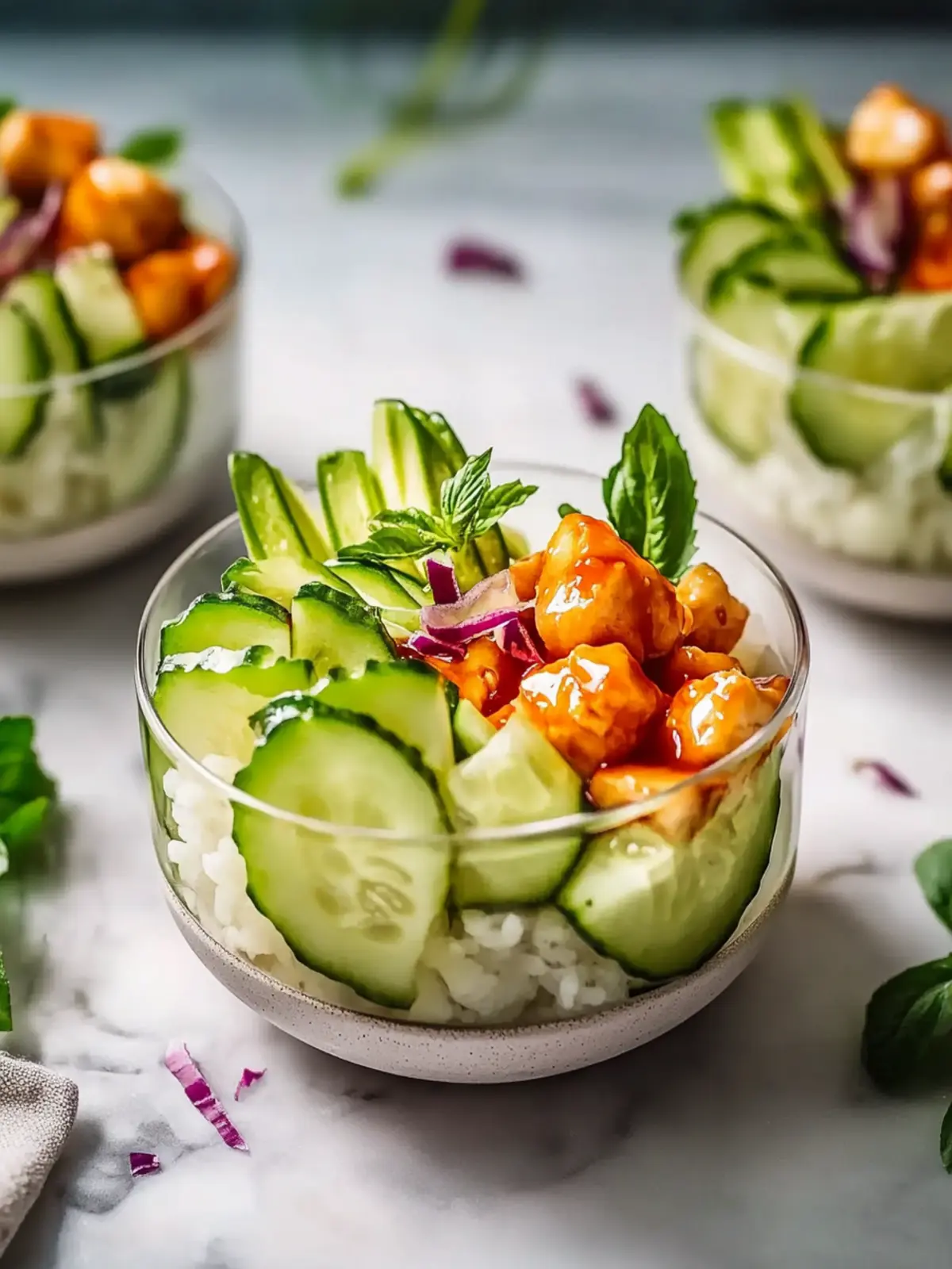 Bang Bang Hähnchen Schüssel