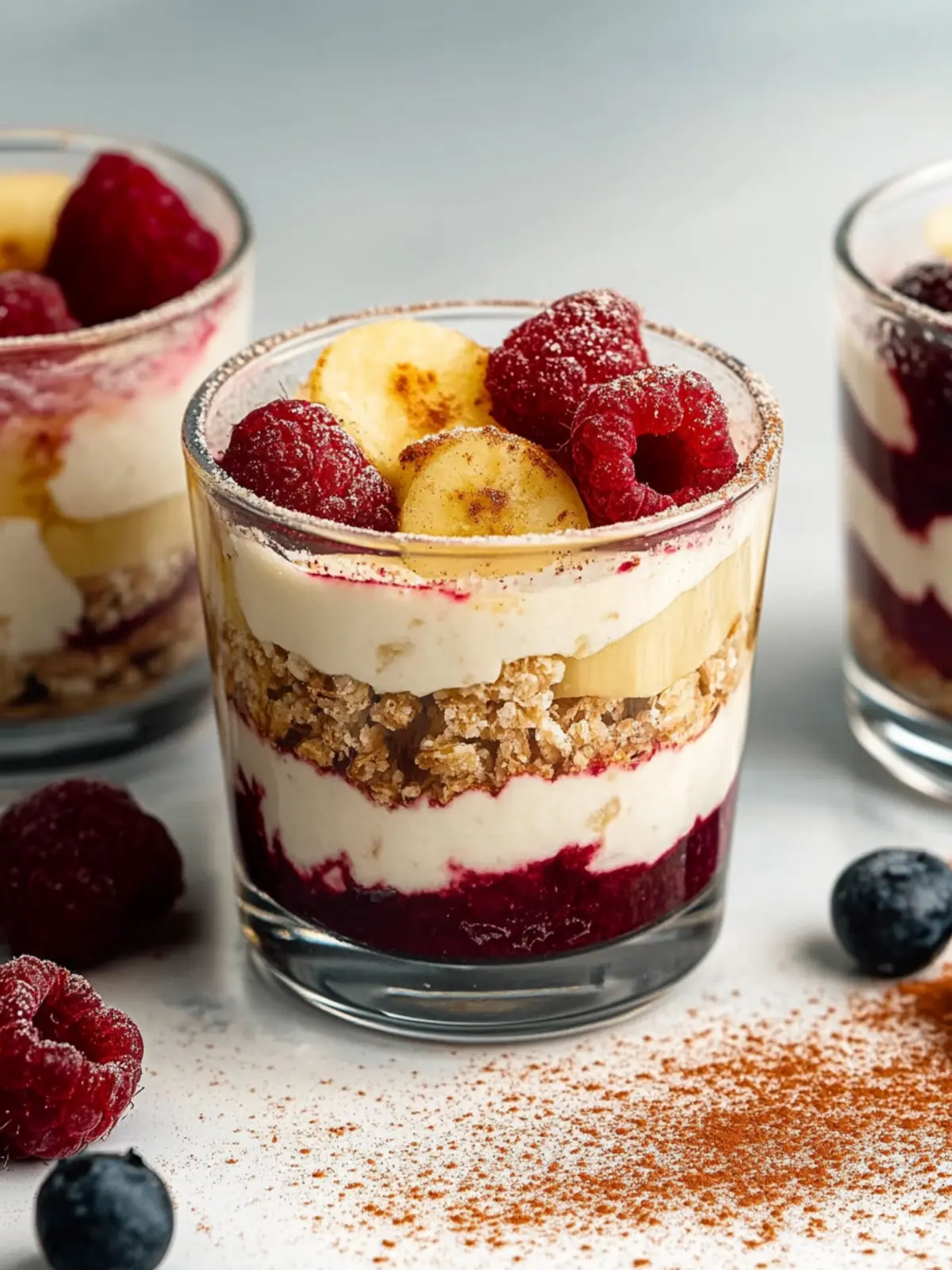 Christmas tiramisu with cherries simply festive