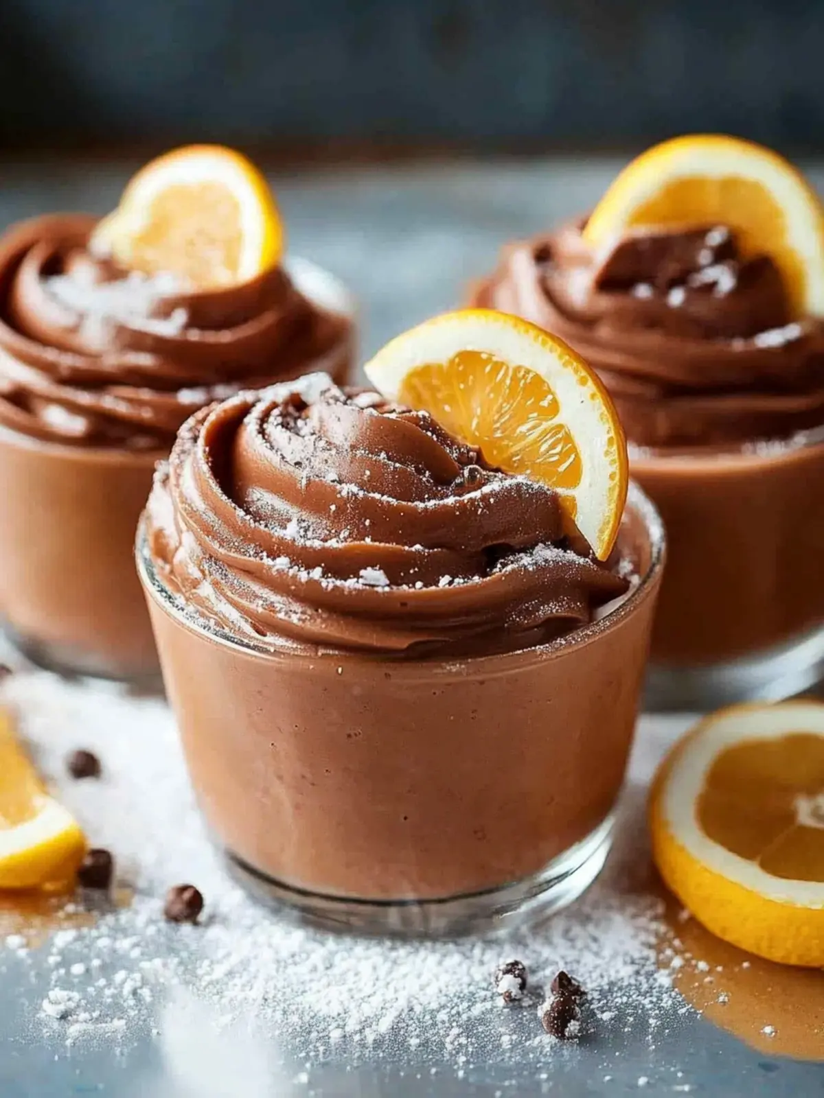 Schokoladenmousse mit Milch ohne Eier