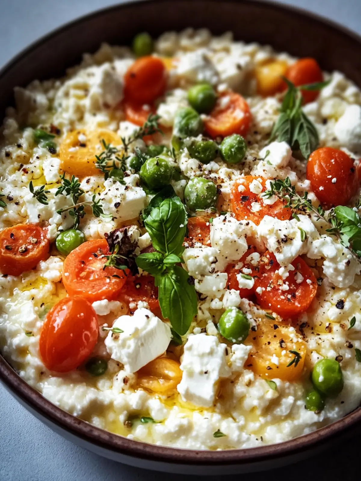 Cremiger Ofenreis mit Feta und Gemüse – Dein Feierabend-Hit