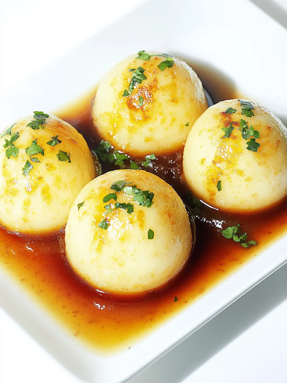 Einfache vegane Bratensauce