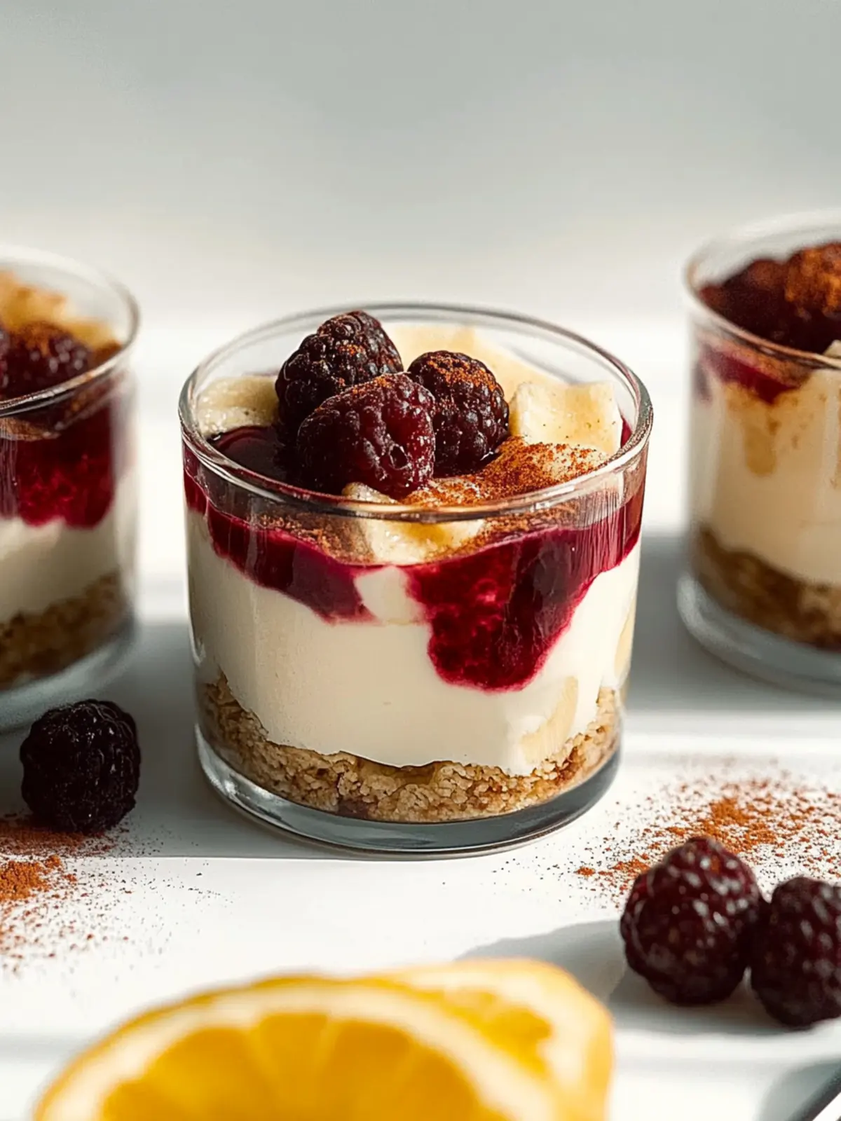 Christmas tiramisu with cherries simply festive