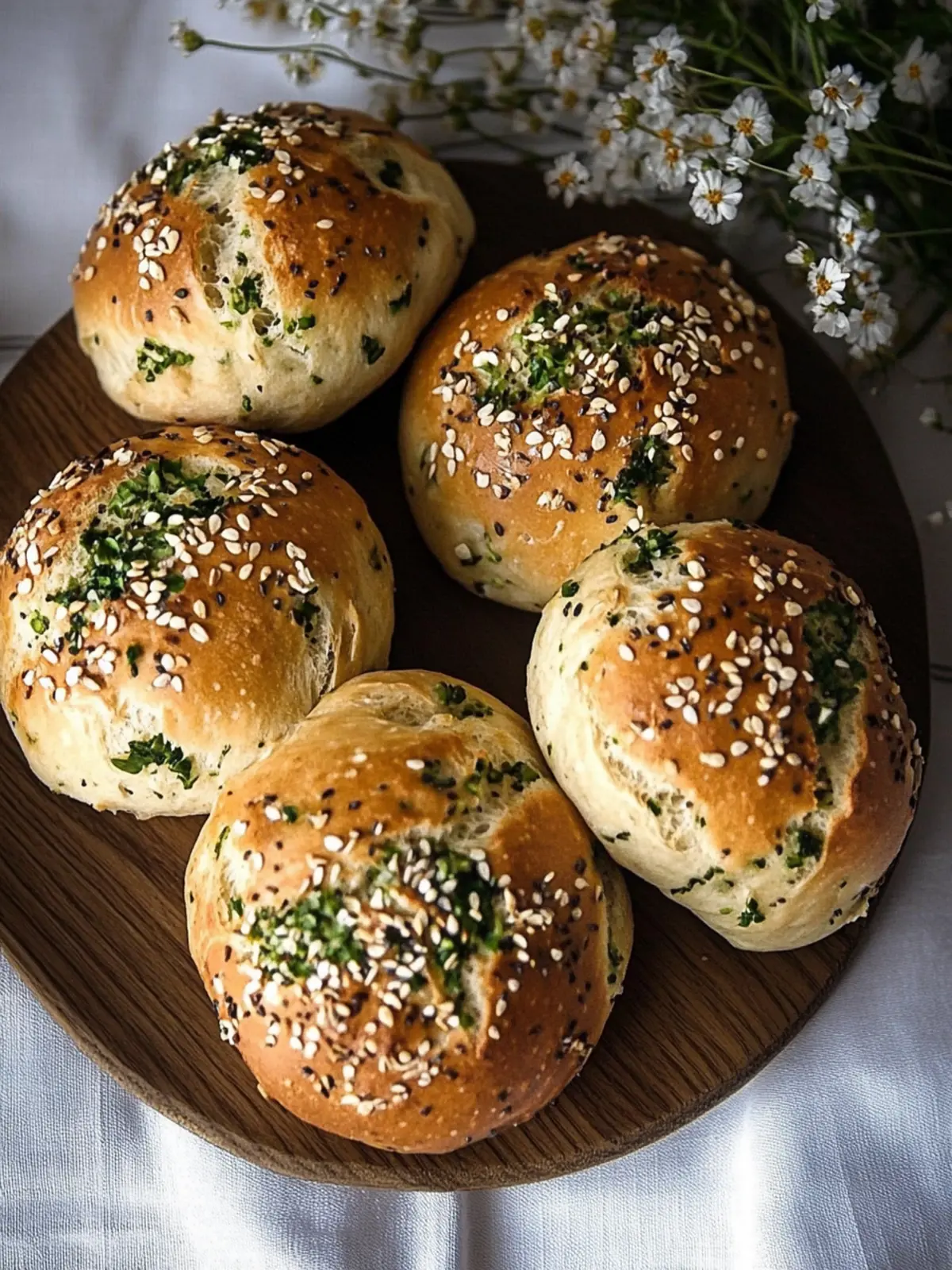 Kräuterbrötchen