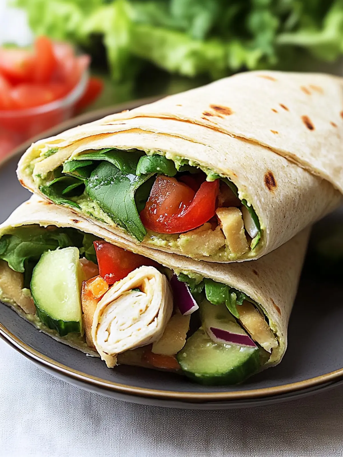 Schneller Hochprotein Wrap aus der Pfanne