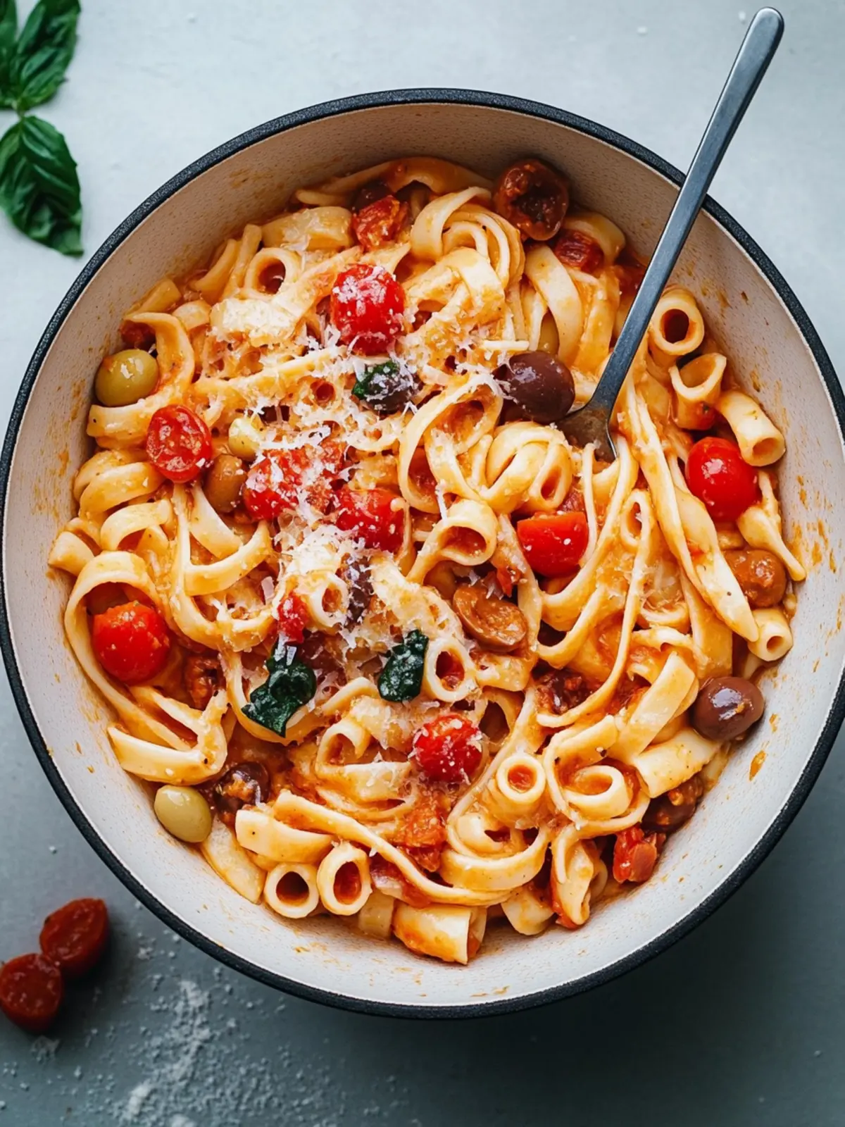 17-Minuten-Pasta mit Linsen-Oliven-Sugo