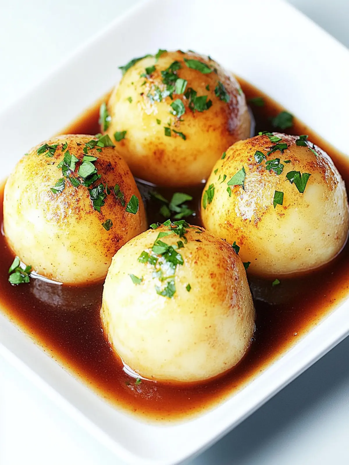 Einfache vegane Bratensauce