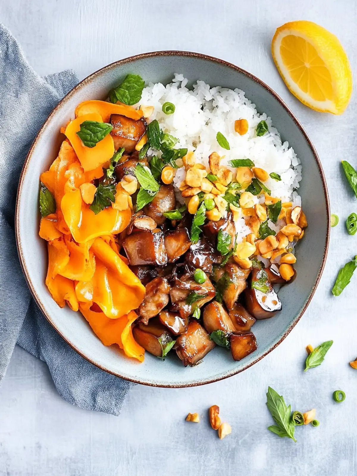 Knusprig-süße Tofuwürfel