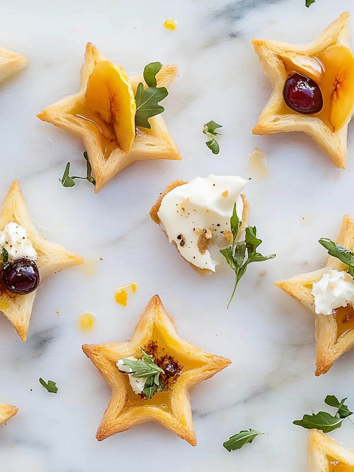 Flammkuchen Crostini Variation