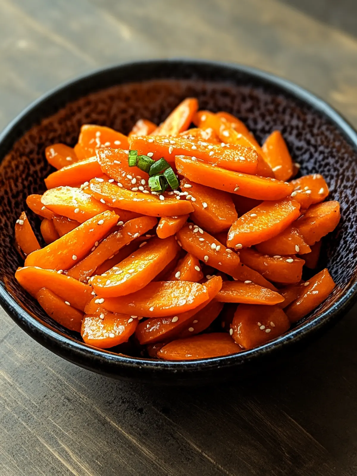 Würziger Möhrensnack aus Japan