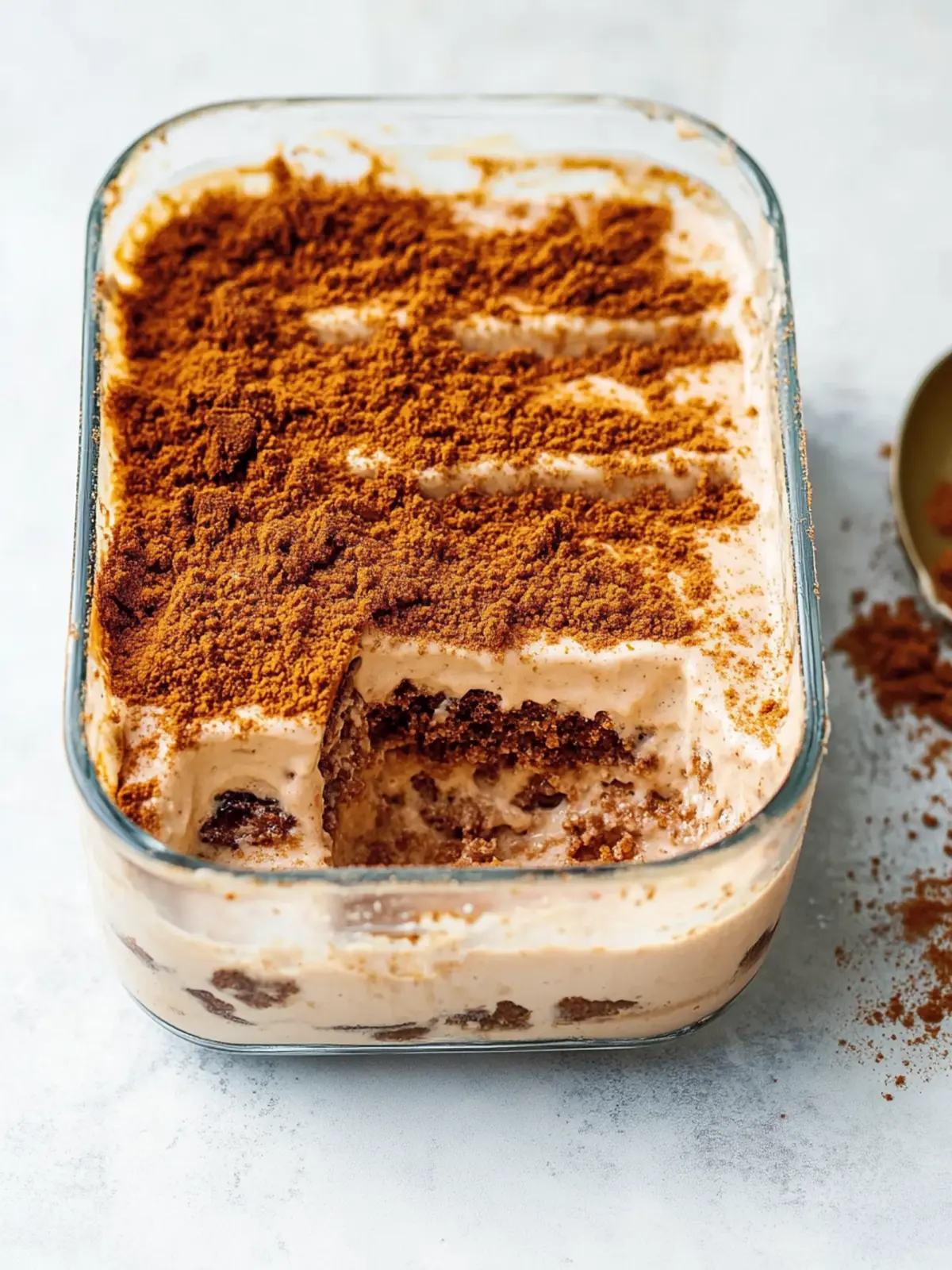 Einfache Biscoff Speculoos Tiramisu
