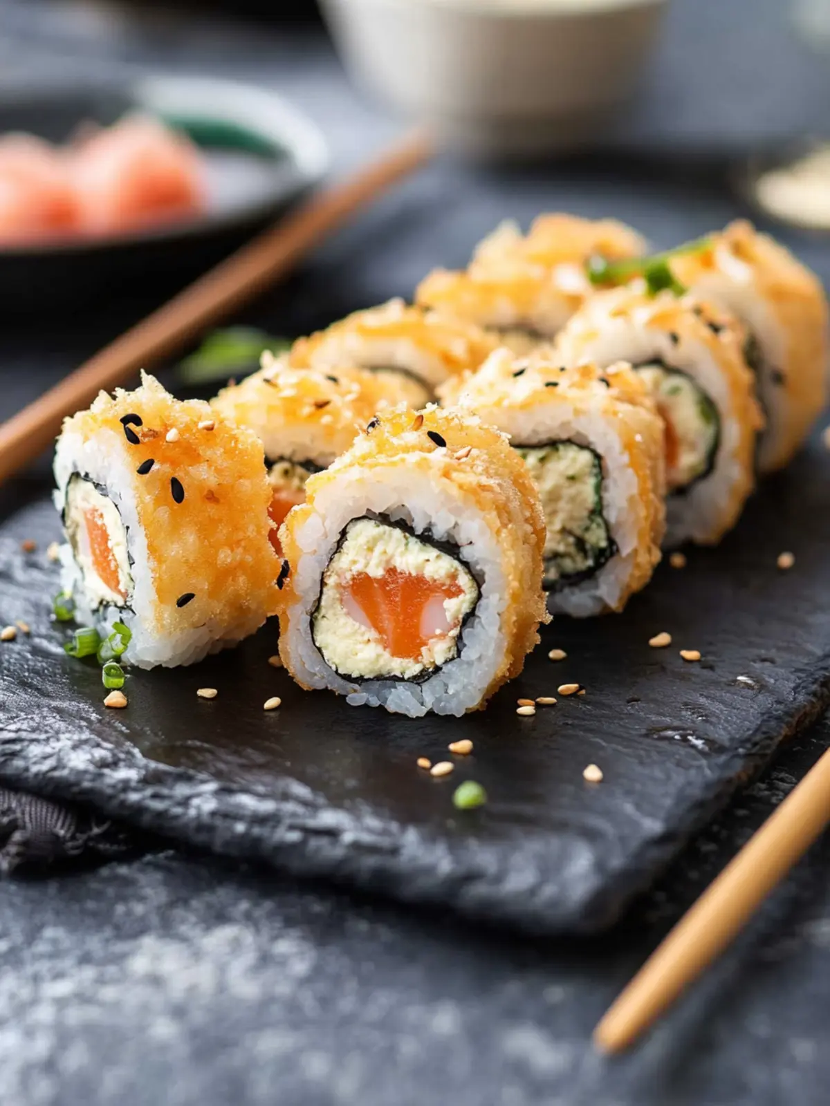Tempura-Sushi | Rezept für die frittierten Rollen