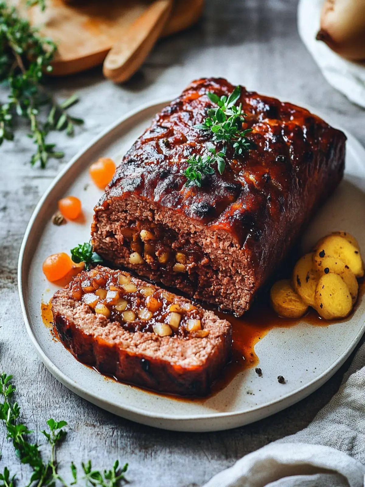 Veganer Braten aus Bohnen