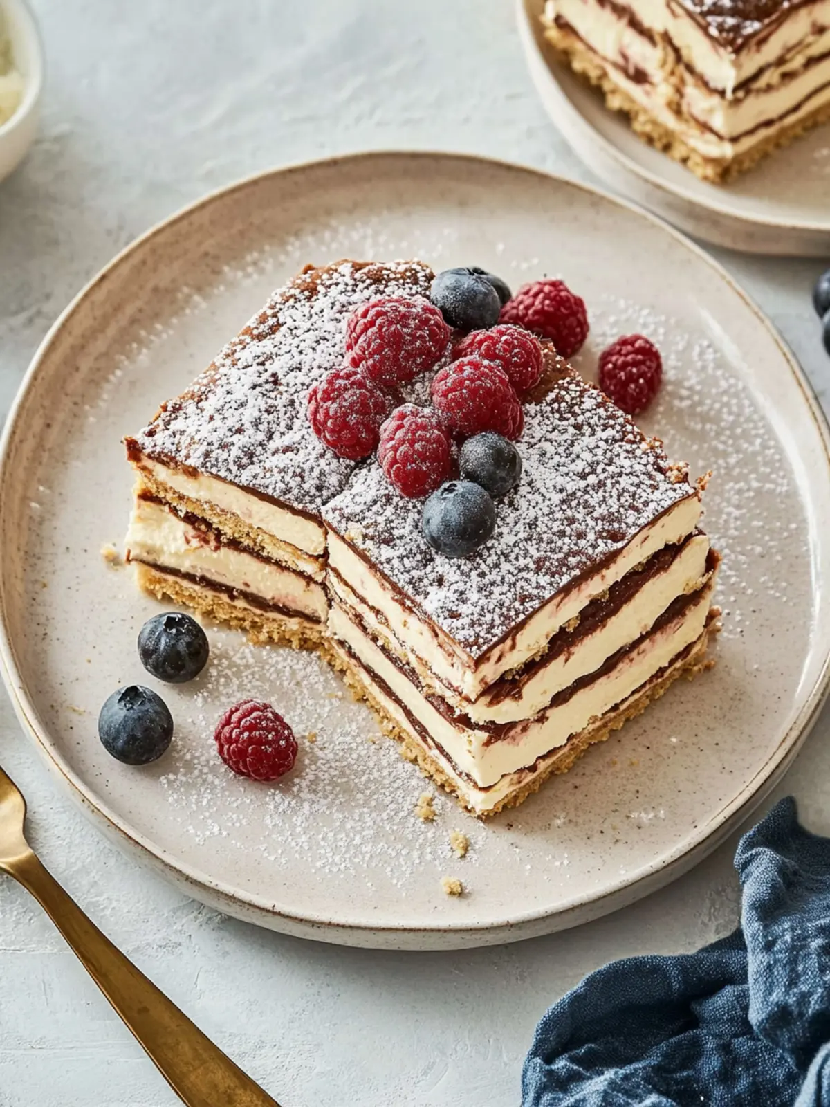 Butterkekskuchen ohne Backen