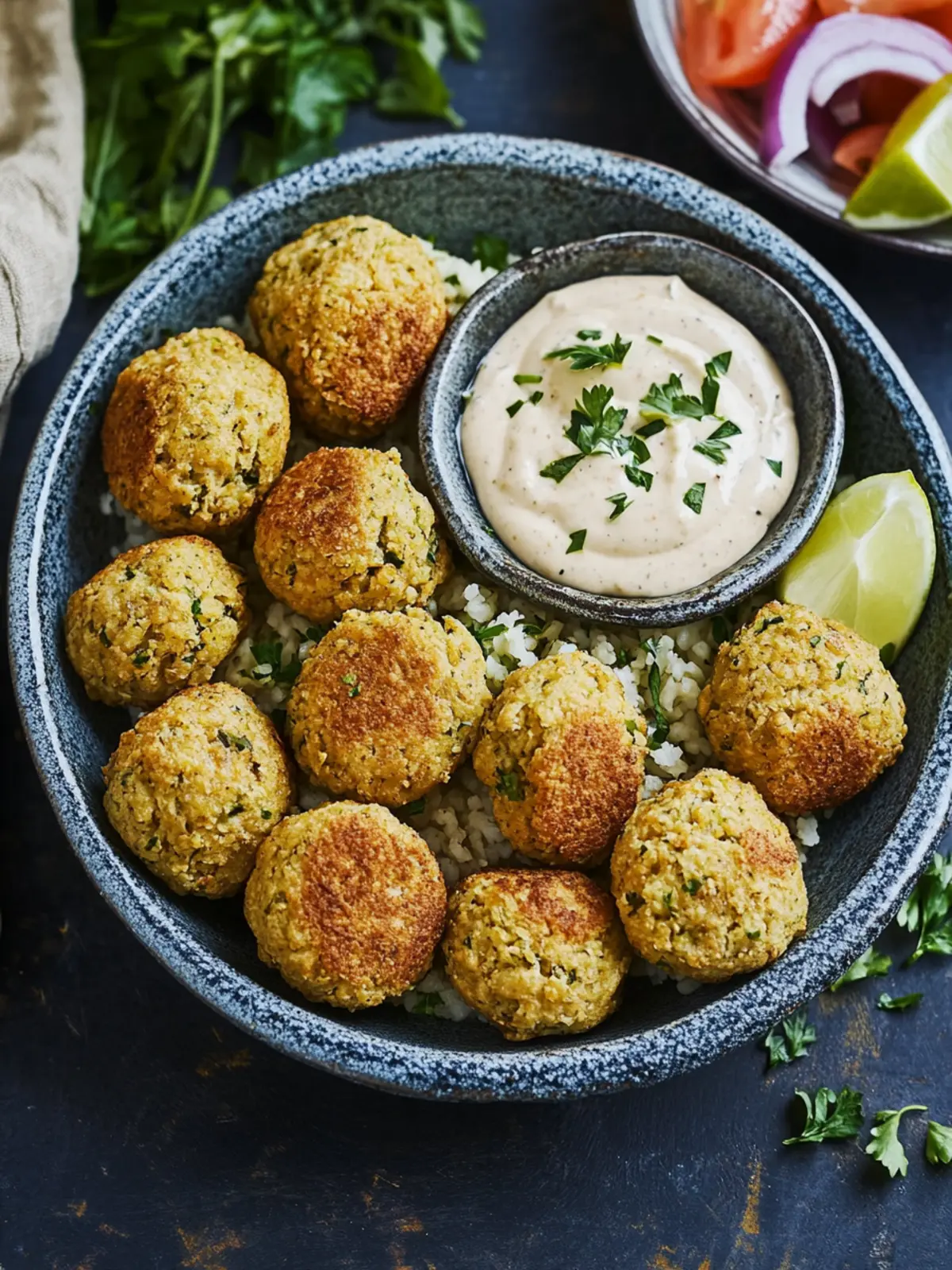 Falafel im Backofen