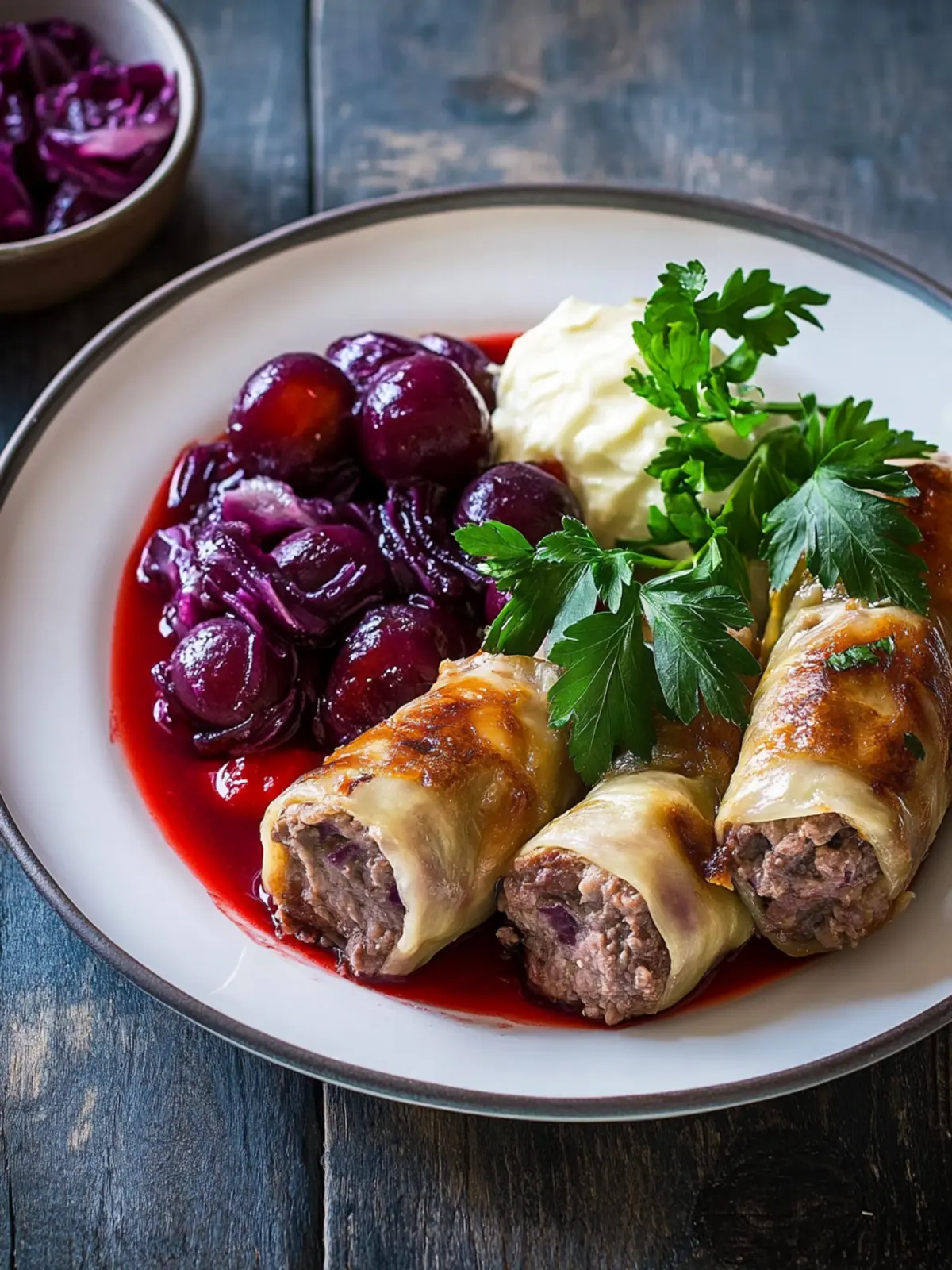 Klassische Rinderrouladen