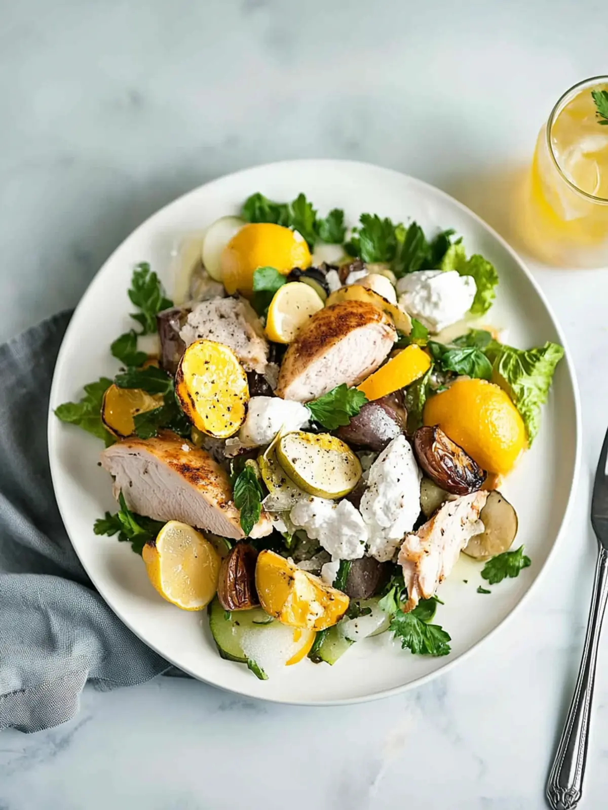 Zartes Hähnchen und Champignons