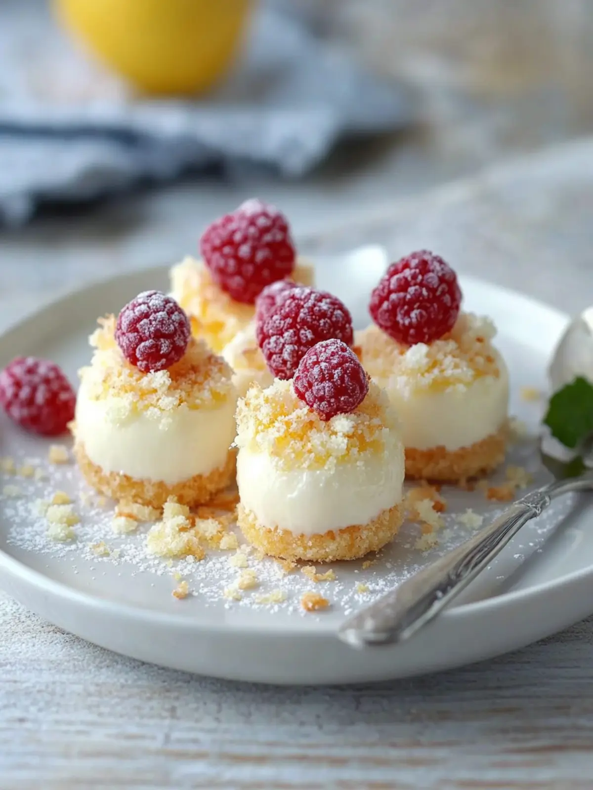 Käsekuchen Kugeln: Cremige Mini Cheesecakes zum Verlieben