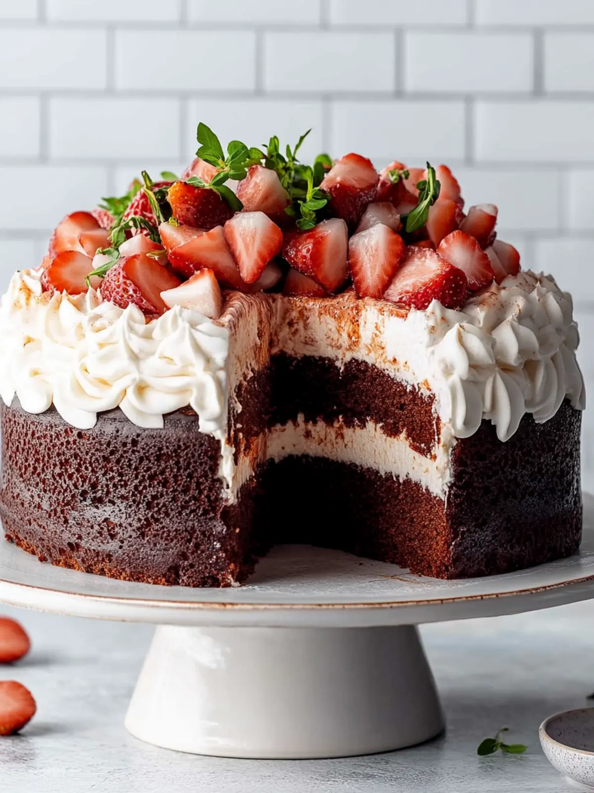 Ein-Schüssel-Schokoladen-Fudge-Kuchen (SO Feucht)