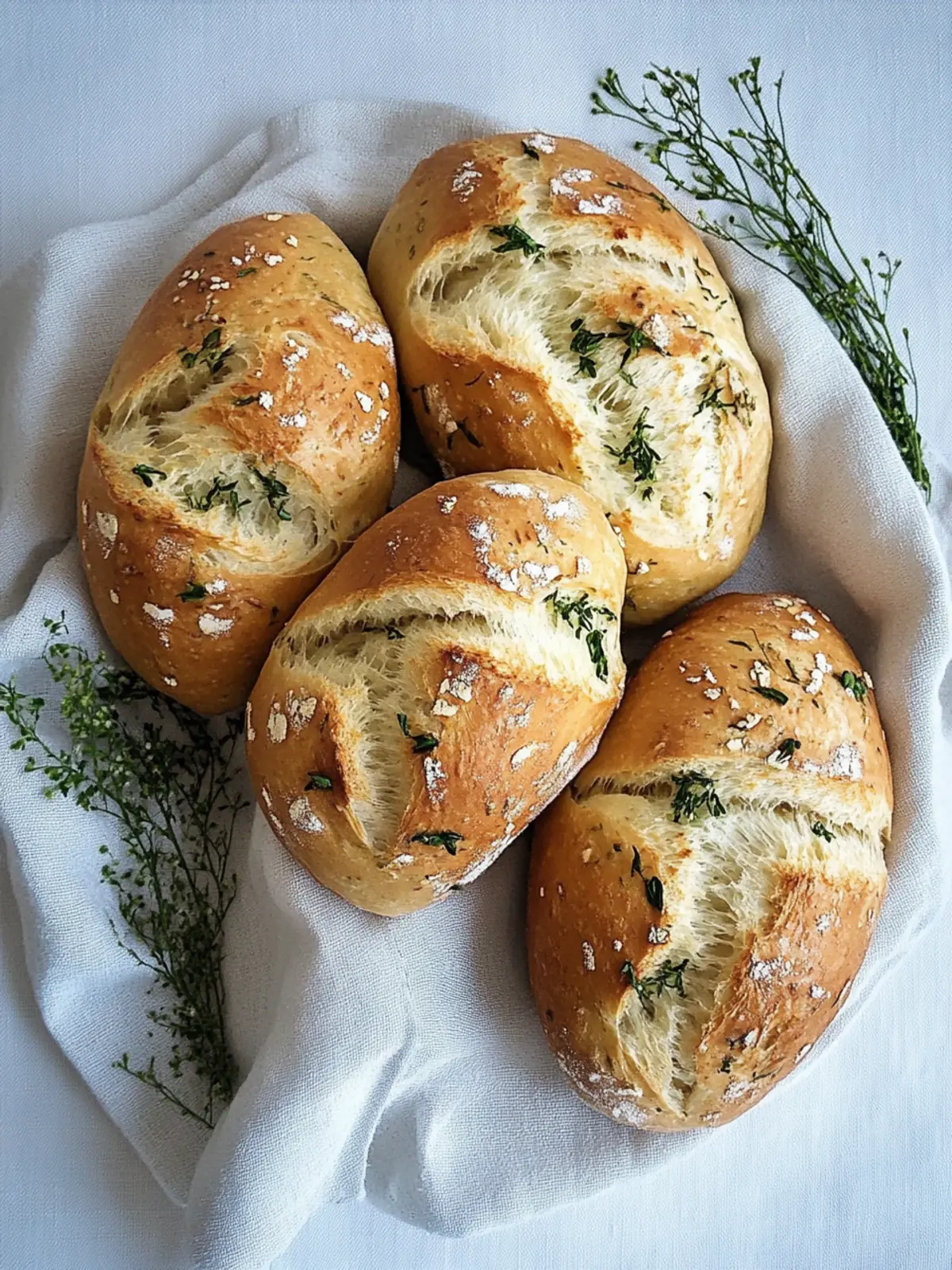 Kräuterbrötchen