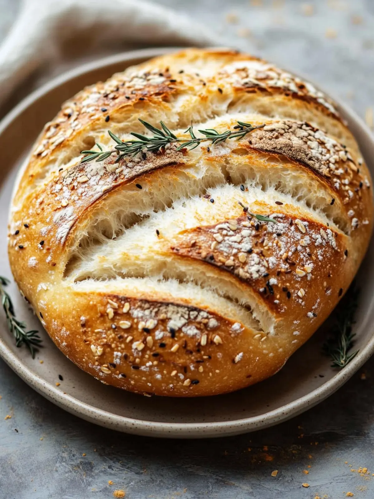No waiting anymore: This is how you bake fresh bread in the air fryer - without rising