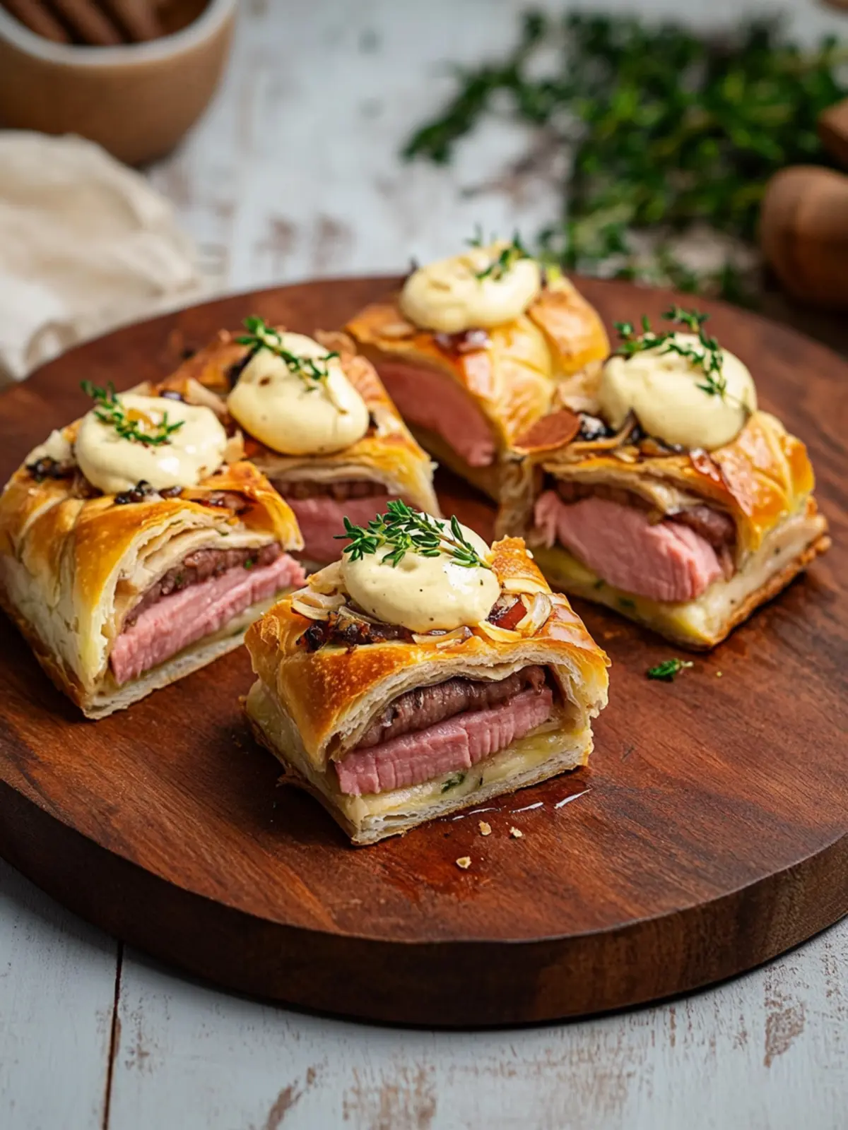 Filet Wellington im Miniformat ist das perfekte Fingerfood für besondere Anlässe
