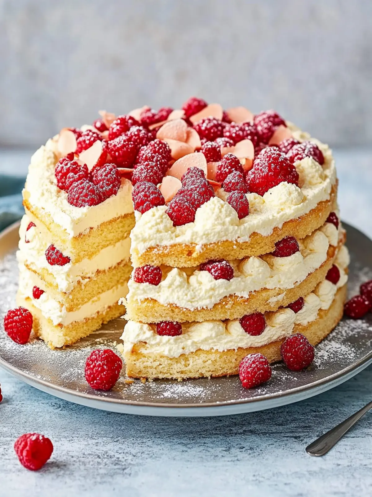 Weiße Schokoladen-Torte