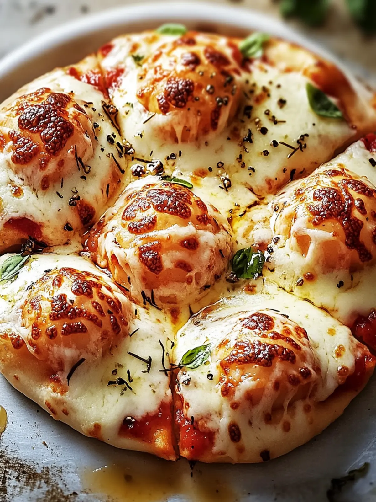 Leckere Pizza Bällchen