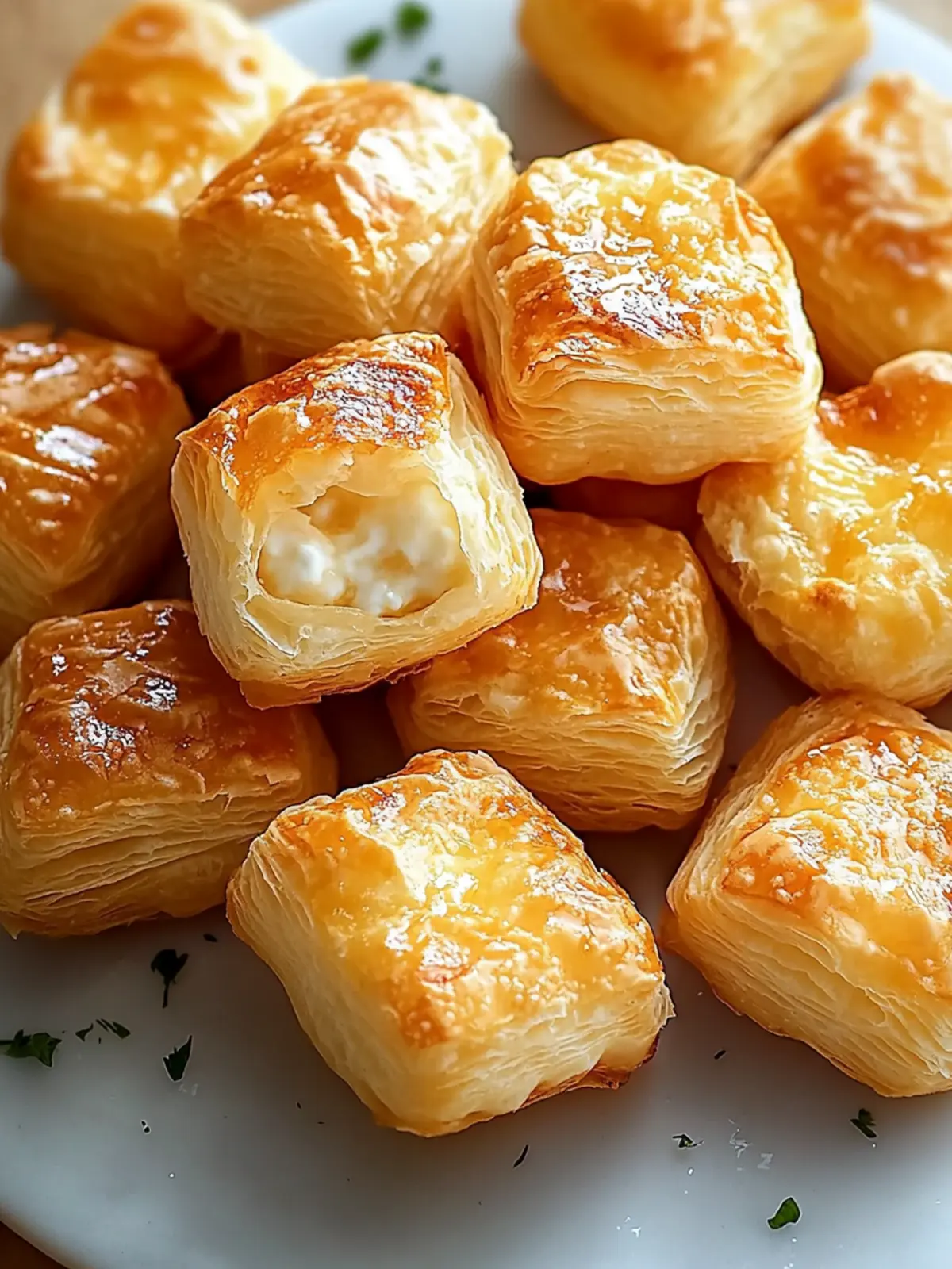 Käse Puff Snacks