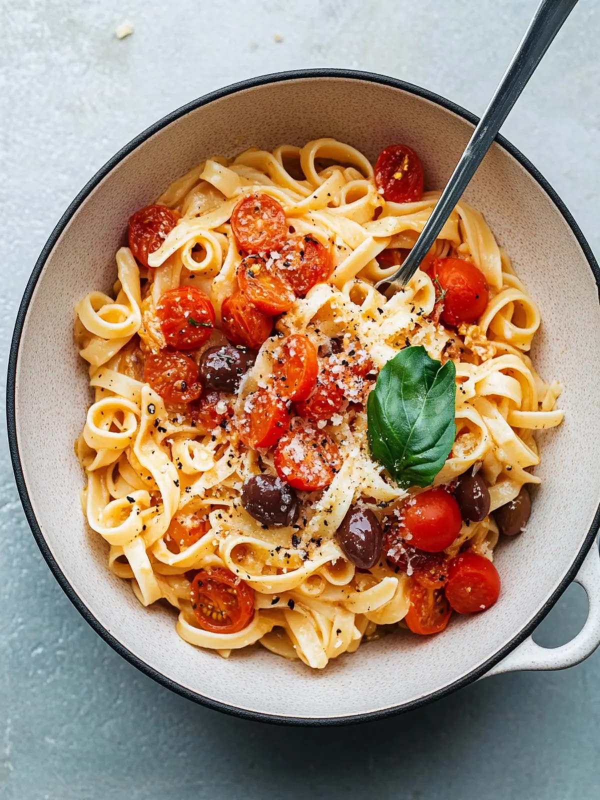 17-Minuten-Pasta mit Linsen-Oliven-Sugo