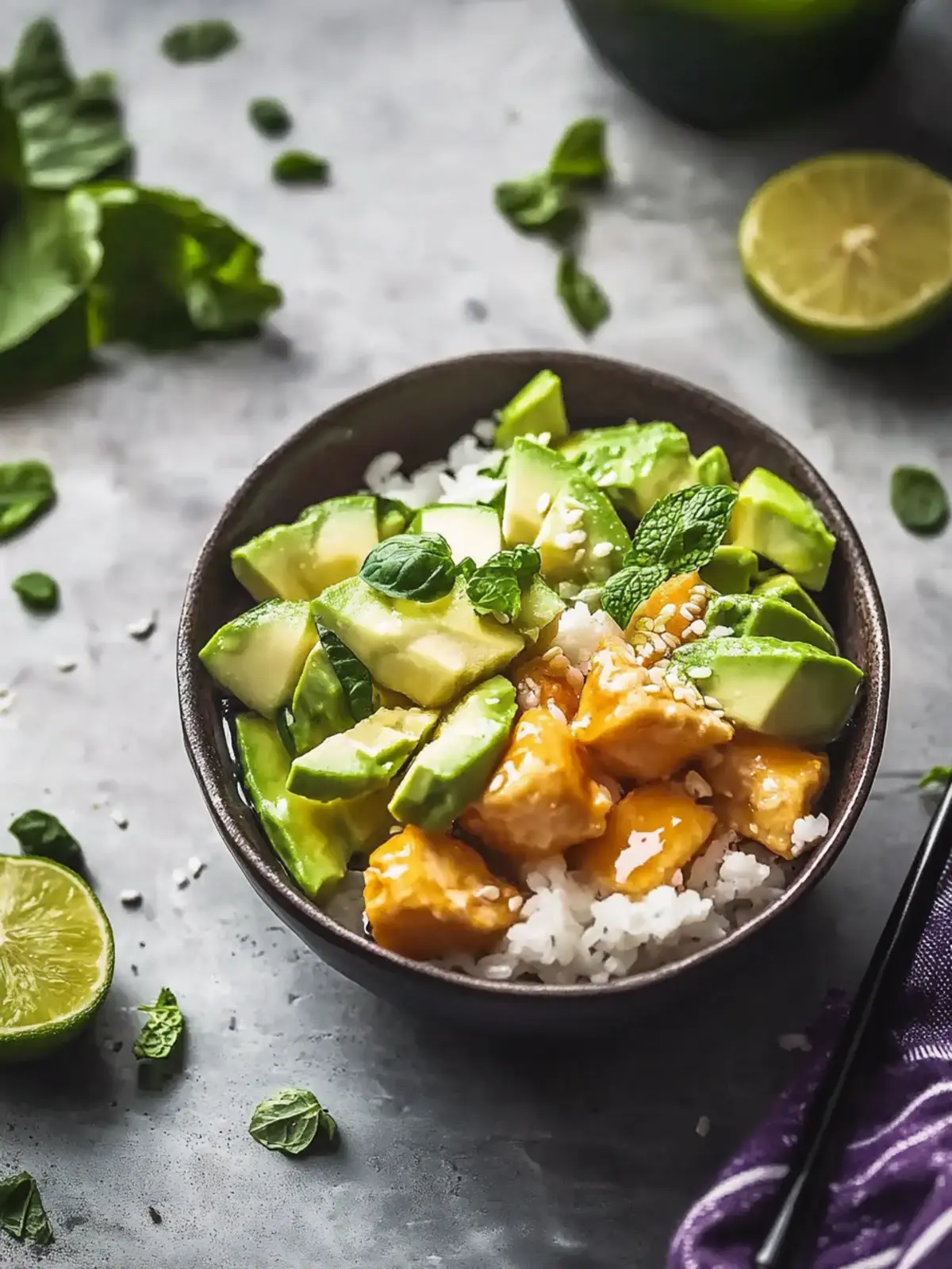 Bang Bang Hähnchen Schüssel