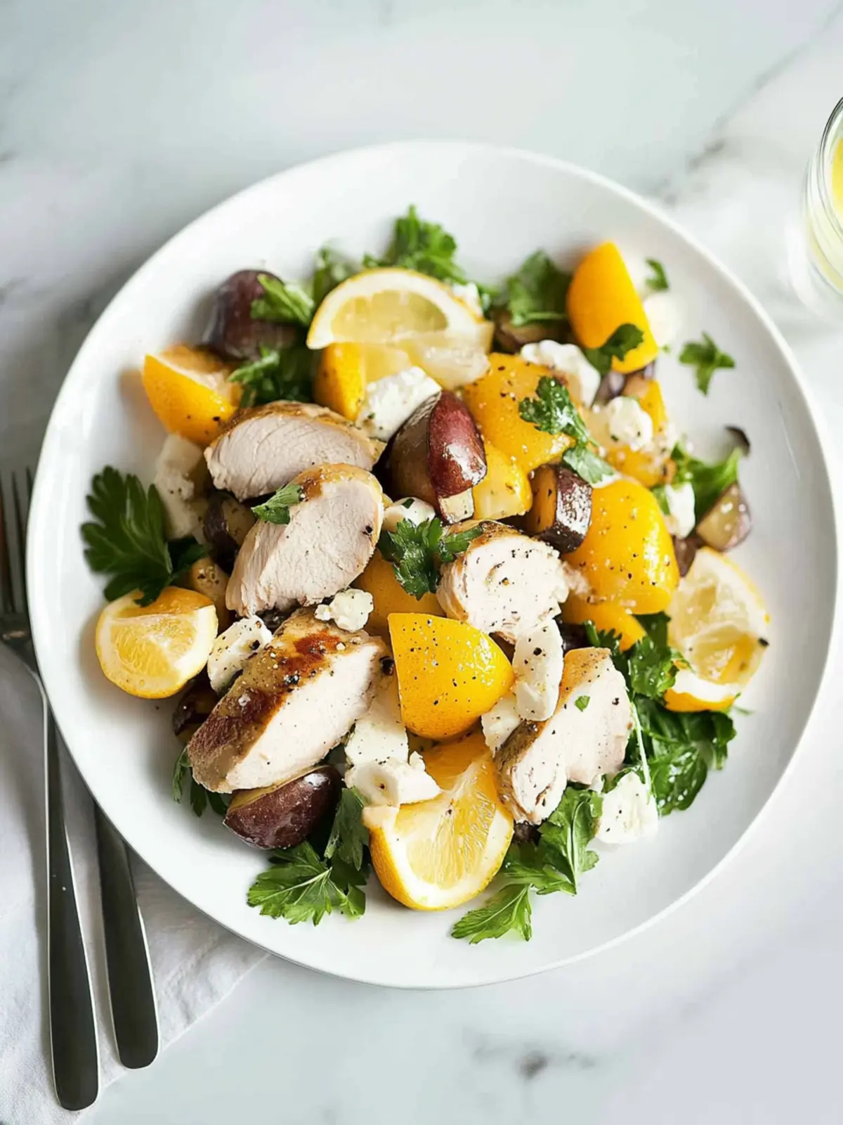 Zartes Hähnchen und Champignons