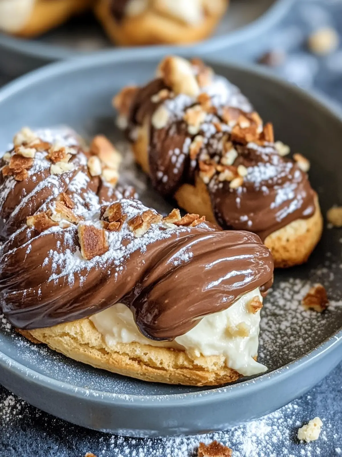 Blätterteig Nutella Zöpfe – Schneller Genuss zuhause