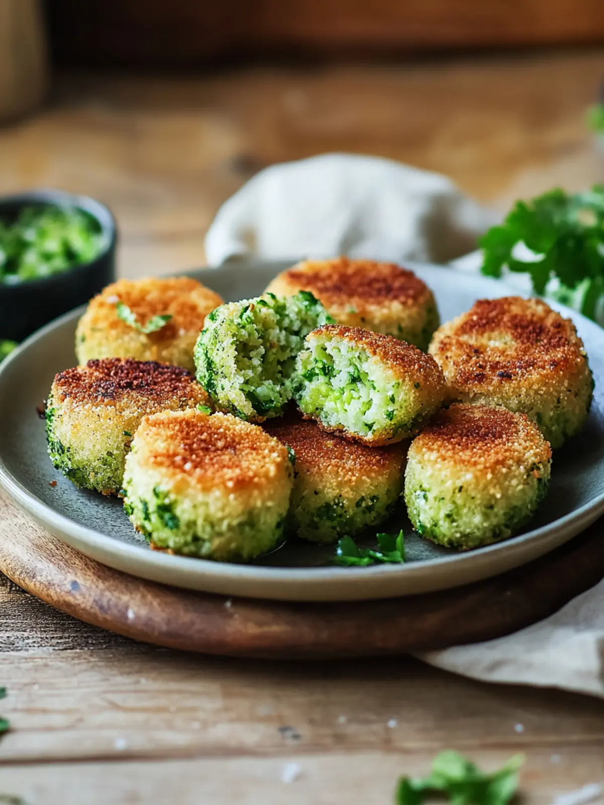 Brokkoli-Käse-Nuggets: ein einfacher Snack für zwischendurch