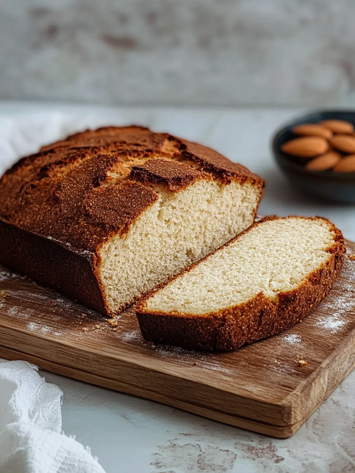 Low Carb Brot mit Quark und Mandelmehl