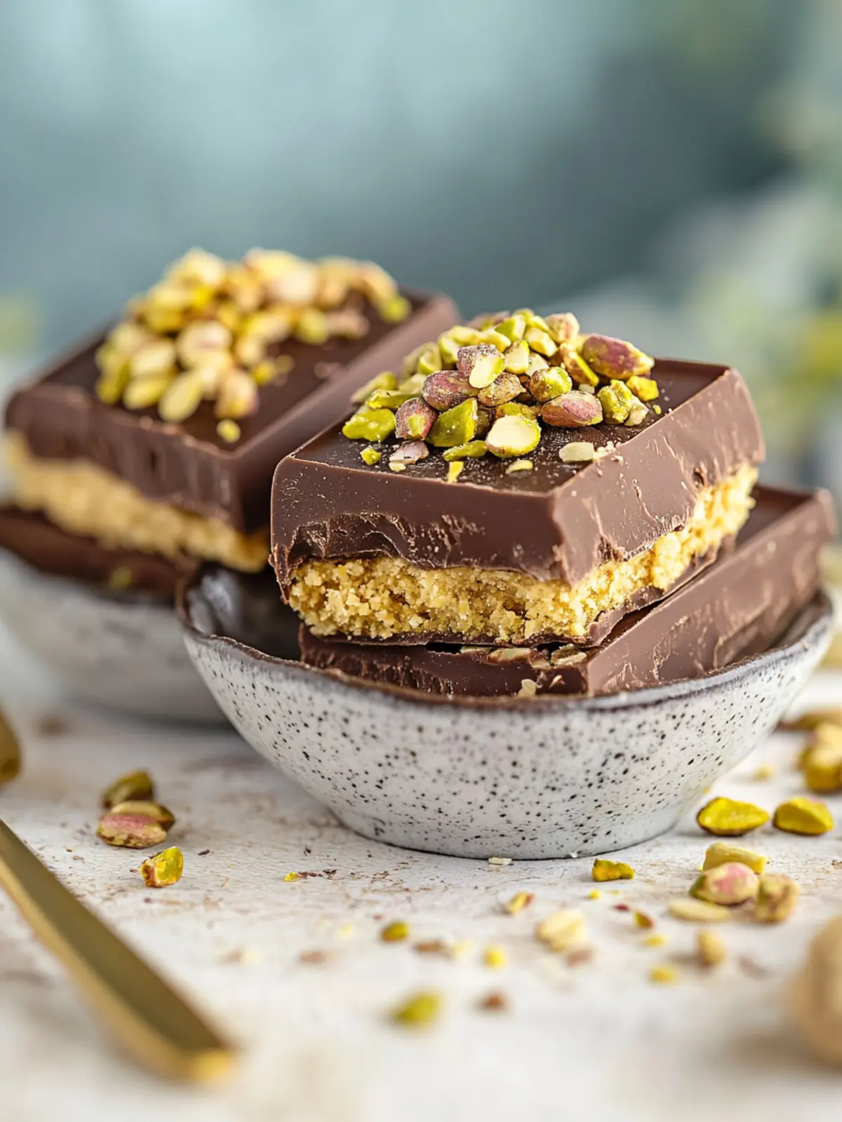 Dubai Schokolade mit Pistazie