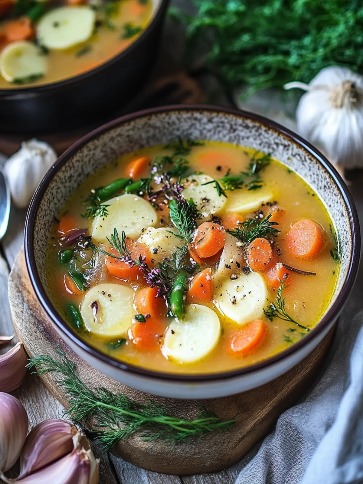 Toskanische Gemüsesuppe – mit Fenchel und Bohnen